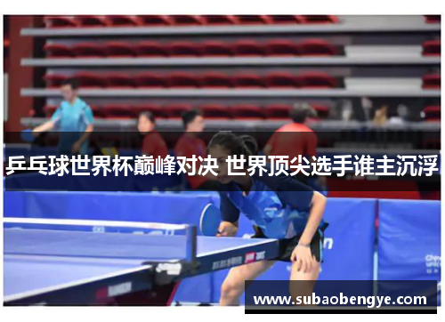 乒乓球世界杯巅峰对决 世界顶尖选手谁主沉浮